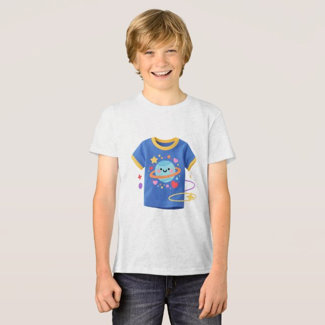 Camiseta Triblenda Bella+Canvas Youth Tri-blend T-Shirt (Anverso Completo)
