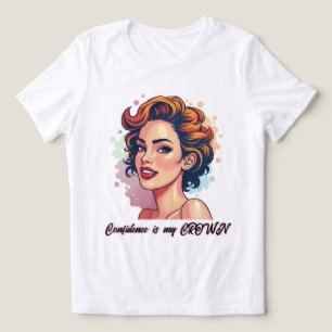Camiseta Triblenda Belleza audaz - Arte retro vibrante