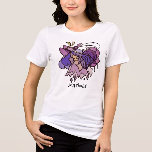 Camiseta Triblenda Belleza personalizada de escuchar ecos (Anverso)