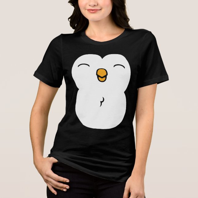 Camiseta Triblenda Belly Cute Penguin (Anverso)