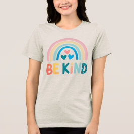 Camiseta Triblenda Benignidad colorida arcoiris