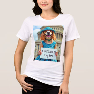 Camiseta Triblenda Bernie Sanders es mi héroe