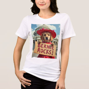 Camiseta Triblenda Bernie Sanders Rocks