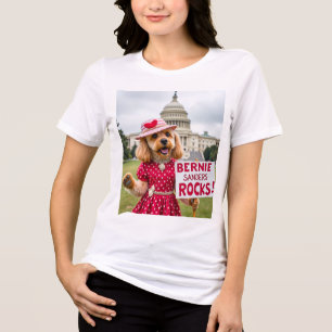 Camiseta Triblenda Bernie Sanders Rocks T-Shirt