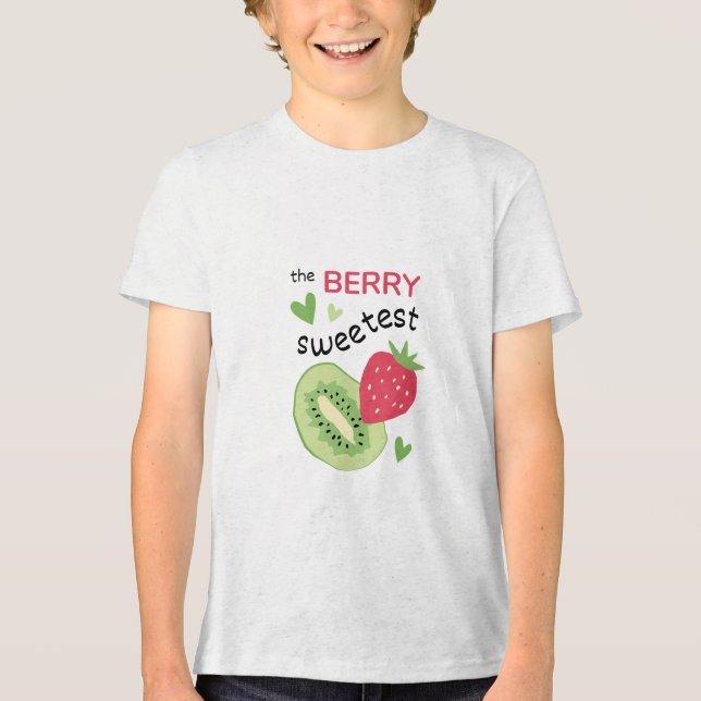 Camiseta Triblenda Berry dulce (Anverso)