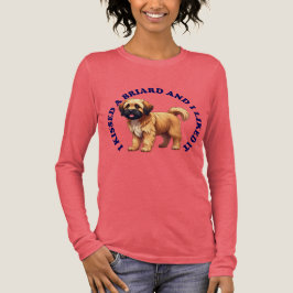 Camiseta Triblenda Besé a un cachorro Briard