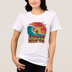 Camiseta Triblenda Besos salados y sueños de atardecer