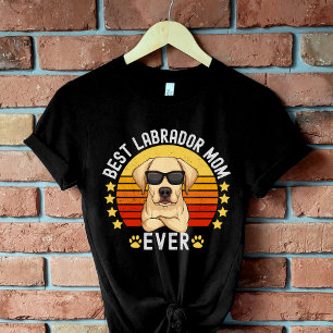Camiseta Triblenda Best Labrador Mom Ever – Dog Mom