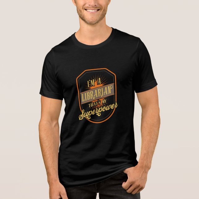 Camiseta Triblenda Bibliotecario (Anverso)