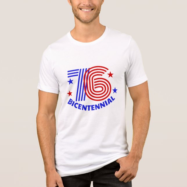 CAMISETA TRIBLENDA BICENTENARIO 76 (1976) (Anverso)