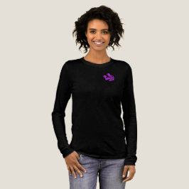 Camiseta Triblenda Bicep Curl Minimalist Gym - Purple Fitness Design