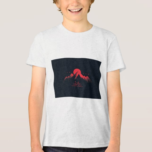 Camiseta Triblenda Bicycle Design (Anverso)