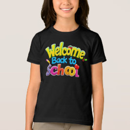 Camiseta Triblenda Bienvenido de vuelta a la escuela - Escuela divert