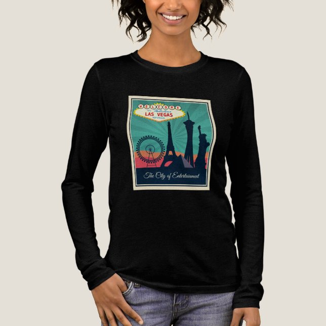 Camiseta Triblenda Bienvenidos a Fabulous Las Vegas (Anverso)