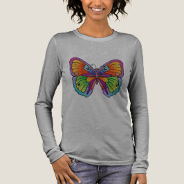 Camiseta Triblenda Big Beautiful Butterflys - Personalizar Me