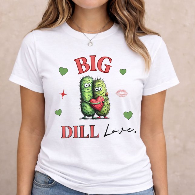 Camiseta Triblenda Big Dill Funny Pun  (Big Dill Love
)