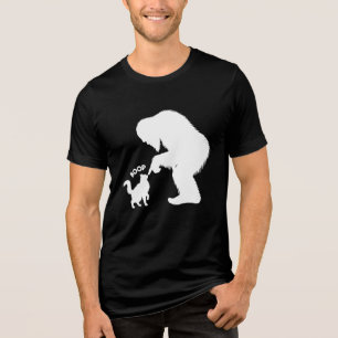 Camiseta Triblenda Bigfoot Juguetón Gato de Pelo Largo Boop