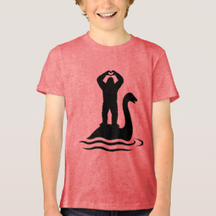 Camiseta Triblenda Bigfoot Monstruo del Lago Ness