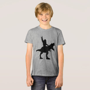 Camiseta Triblenda Bigfoot Riding T-Rex
