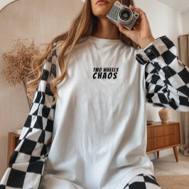 Camiseta Triblenda Bike Girl Irony black