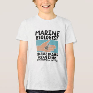 Camiseta Triblenda Biólogo Marino Biología Marina