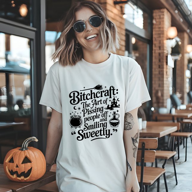 Camiseta Triblenda Bitchcraft: El arte de la gente fastidiosa (halloween,halloween movies,halloweentown,halloween horror nights,halloween ends,halloweentown cast)