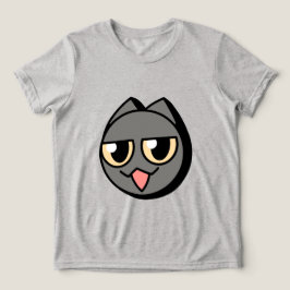 Camiseta Triblenda Black Cartoon Cat
