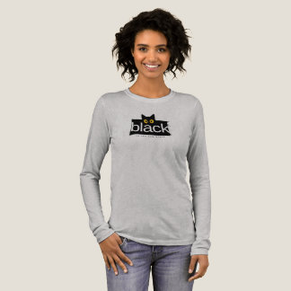 Camiseta Triblenda Black Cat 'Black is the New Black' Funny T-Shirt S