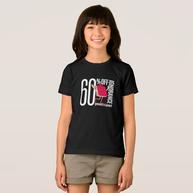 Camiseta Triblenda Black Girl's T-Shirt Future Thinker: 60% OFF IGNOR ( Anverso Completo)