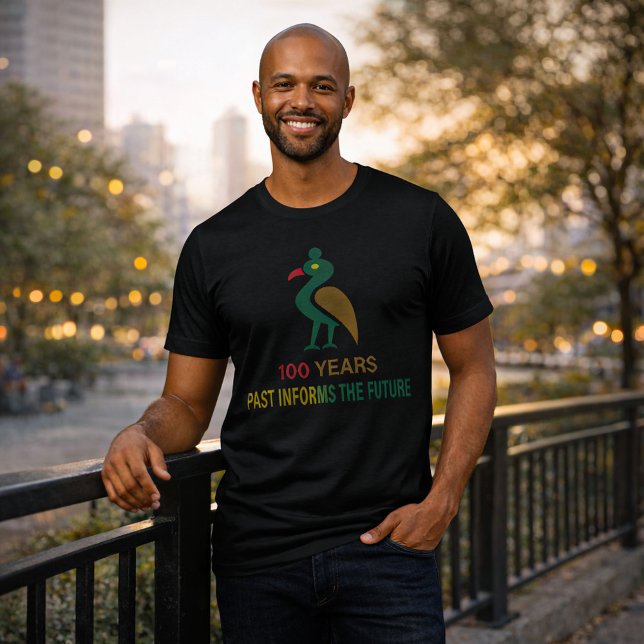 Camiseta Triblenda Black History Month Sankofa Bird 100 Years (Subido por el creador)