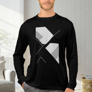 Camiseta Triblenda Black Long Sleeve T-Shirt – Trendy Men's Fashion