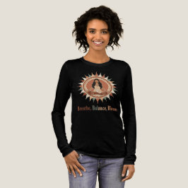 Camiseta Triblenda Bloom de equilibrio respiratorio - Boho Yoga Medit
