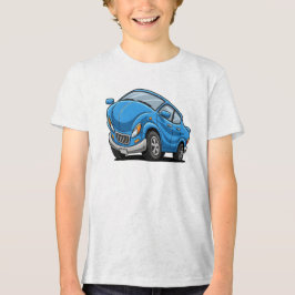 Camiseta Triblenda Blue Cartoon Car
