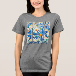 Camiseta Triblenda Blue Daisy