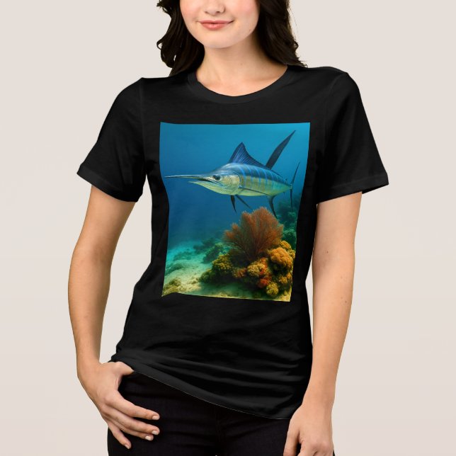 Camiseta Triblenda Blue Marlin Glide (Anverso)