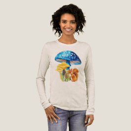 Camiseta Triblenda Blue Mushrooms 