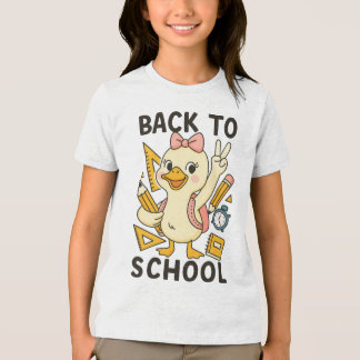 Camiseta Triblenda 🎒 Bocina Si Estás Listo para la Escuela – Ganso A