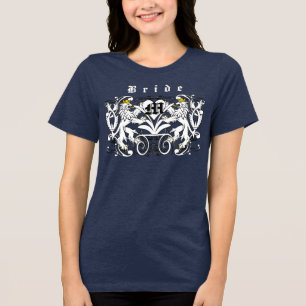Camiseta Triblenda Boda renacentista novias León Tunico Rampant