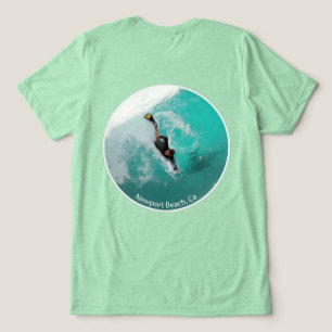 Camiseta Triblenda BodySurfing en The WEDGE, Newport Beach