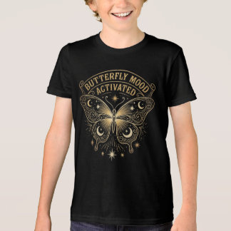 Camiseta Triblenda Boho Celestial Butterfly“Butterfly Mood Activated”
