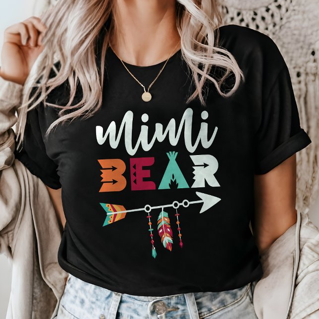 Camiseta Triblenda Boho Mimi Bear Grandma (Subido por el creador)