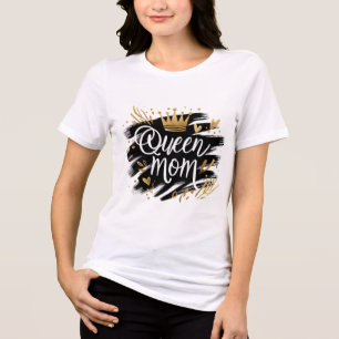 Camiseta Triblenda Boho Rainbow Mama – Warm Earthy Tones Design