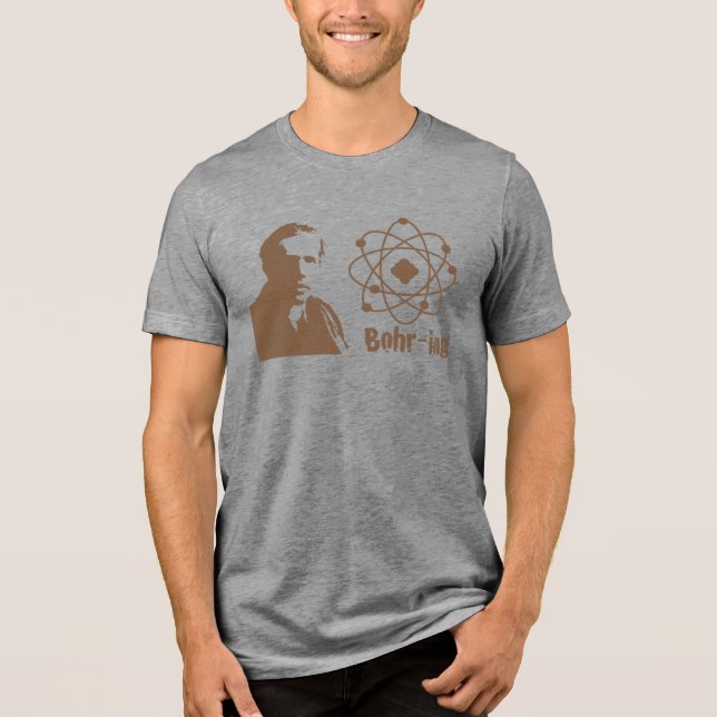 Camiseta Triblenda Bohr-ing (Anverso)
