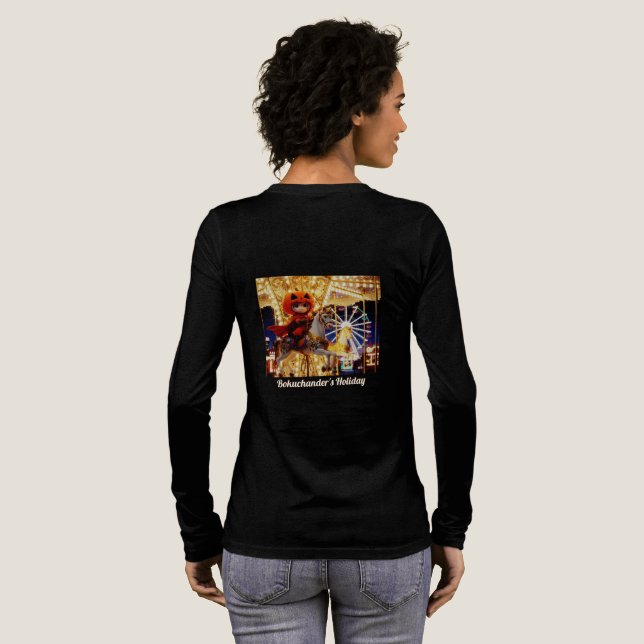 Camiseta Triblenda Bokuchander's Holiday long-sleeved t-shir Ladies M (Reverso Completo )