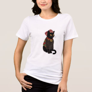 Camiseta Triblenda Bolso de mano Black Cat Tribal Chief