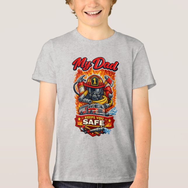 Camiseta Triblenda Bombero (1) (Anverso)