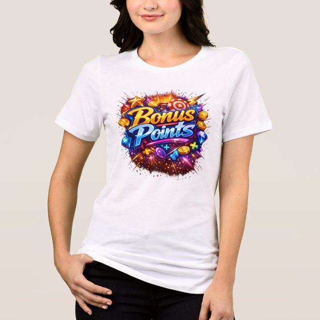 Camiseta Triblenda Bonus Points! Vintage (Anverso)