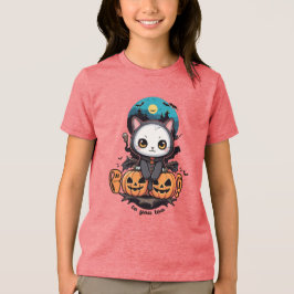Camiseta Triblenda Boo a ti también | Alas y calabaza de gatos