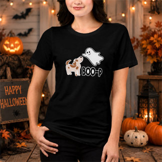 Camiseta Triblenda Boo adorable y espeluznante cachorro de Halloween