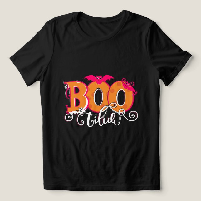 Camiseta Triblenda Boo-Balloween (Diseño delantero )